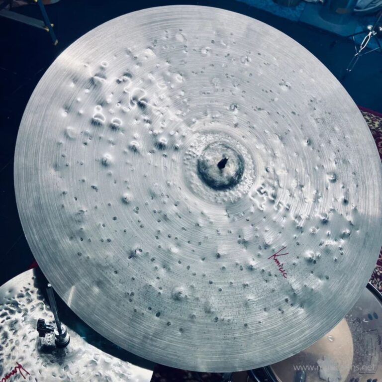 Kmicic Damast Gold Bell 30” Titanium Ride Cymbal ขายราคาพิเศษ
