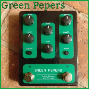 Pepers’ Pedals Green Pepers Preamp เอฟเฟคปรีแอมป์ราคาถูกสุด
