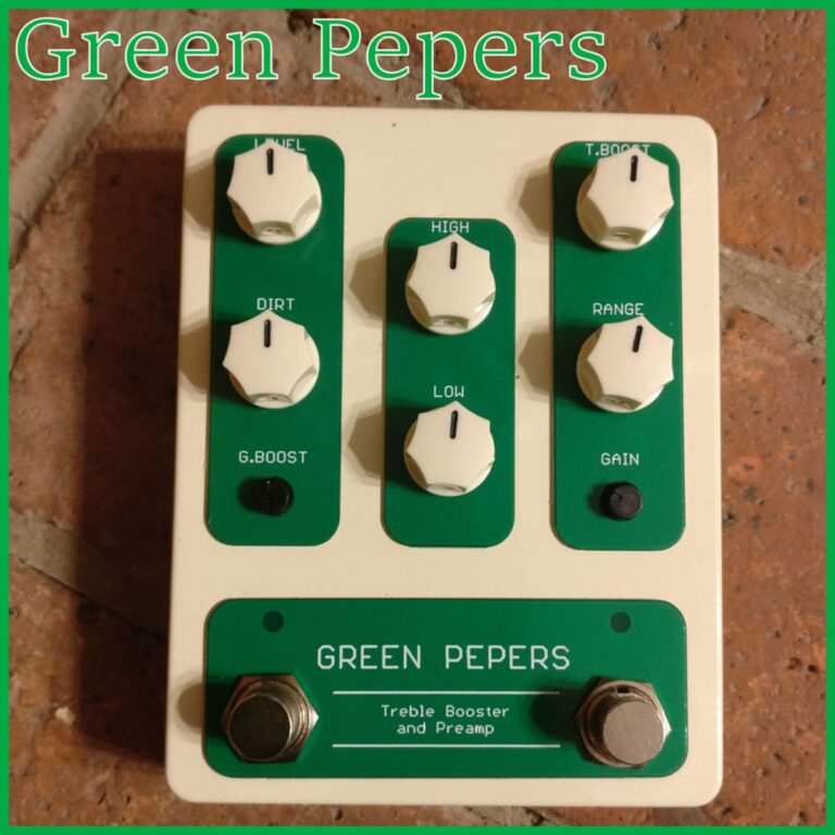Pepers' Pedals Green Pepers Preamp ขายราคาพิเศษ