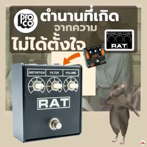 ProCo RAT ตำนานเสียงแตกที่สร้างประวัติศาสตร์ร็อกแอนด์โรล