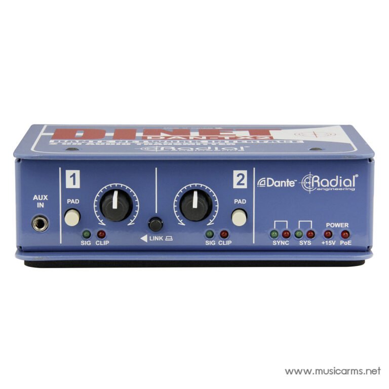 Radial DiNet DAN-TX2 2-Channel Dante Network Transmitter ขายราคาพิเศษ