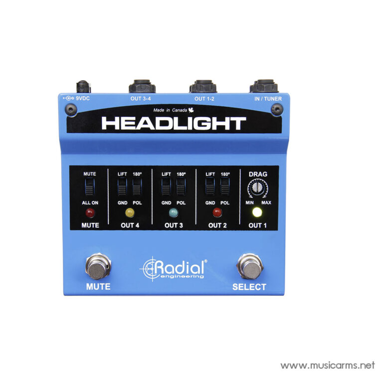 Radial Headlight Guitar Amp Selector ขายราคาพิเศษ