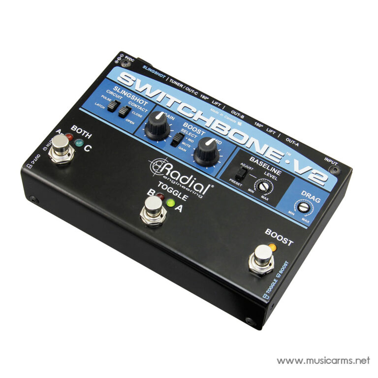 Radial Switchbone V2 Amp Switcher & Booster เอฟเฟคกีตาร์ | Music Arms ...