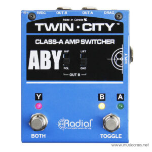 Radial Twin-City Active Amp Switcher เอฟเฟคกีตาร์ราคาถูกสุด