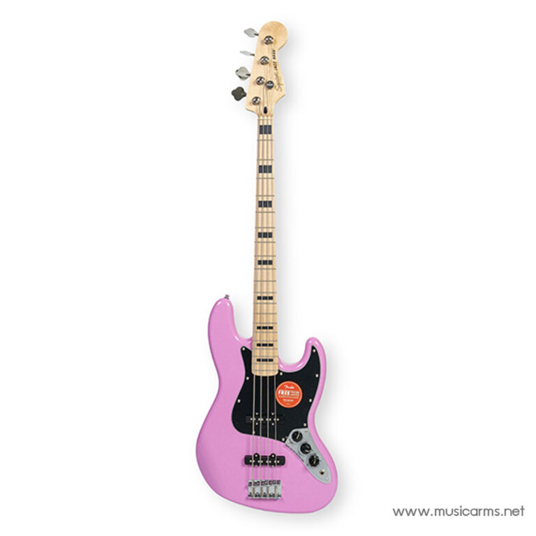 Squier FSR Affinity Series Active Jazz Bass Flash Pink Limited Edition ขายราคาพิเศษ
