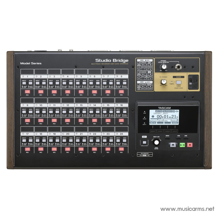 TASCAM Studio Bridge 24-track Analog Multitrack Recorder & USB Audio Interface ขายราคาพิเศษ