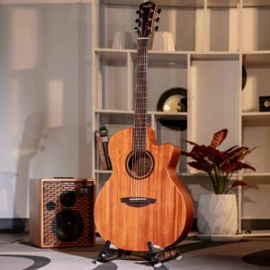 Veelah V1-GAMCE กีตาร์โปร่งไฟฟ้าราคาถูกสุด