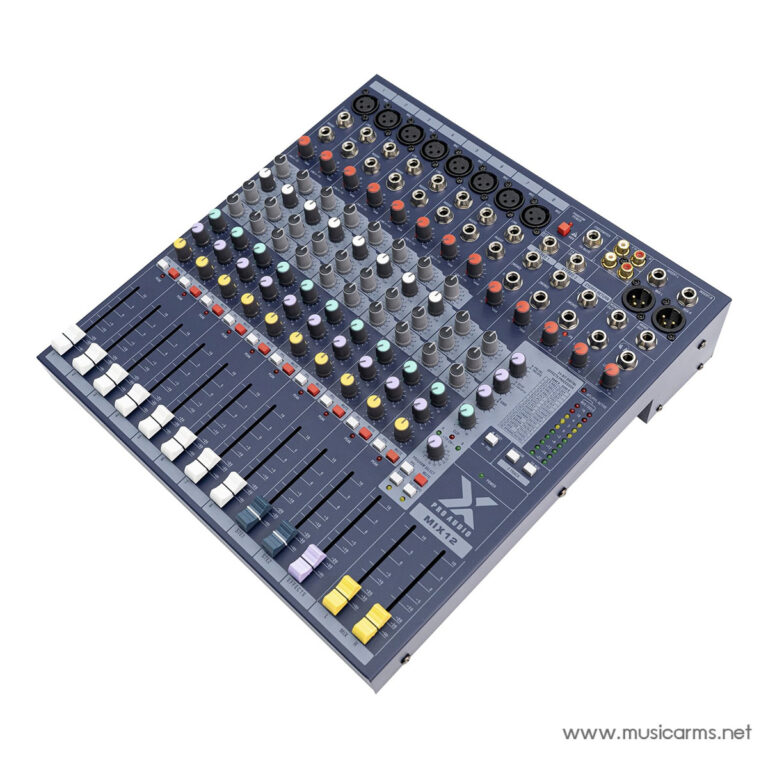 X Pro Audio Mix12 อนาล็อกมิกเซอร์ เสียบไมค์ได้ 8 ช่อง เอฟเฟคในตัว ขายราคาพิเศษ