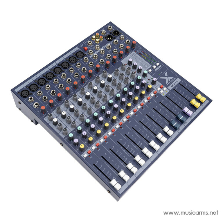 X Pro Audio Mix12 อนาล็อกมิกเซอร์ เสียบไมค์ได้ 8 ช่อง เอฟเฟคในตัว ขายราคาพิเศษ