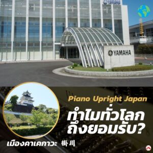 เจาะลึก Piano Upright Japan ทำไมทั่วโลกถึงยอมรับ?