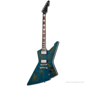 Schecter E-1 Electro-Resin Transparent Blue กีตาร์ไฟฟ้าราคาถูกสุด