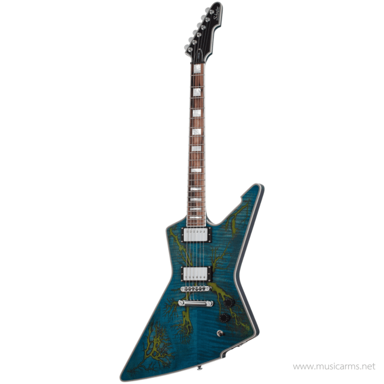 Schecter E-1 Electro-Resin Transparent Blue กีตาร์ไฟฟ้า ขายราคาพิเศษ