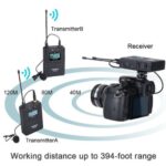 COMICA CVM-WM200A ไมโครโฟนไร้สายสำหรับกล้องวีดีโอ ขายราคาพิเศษ