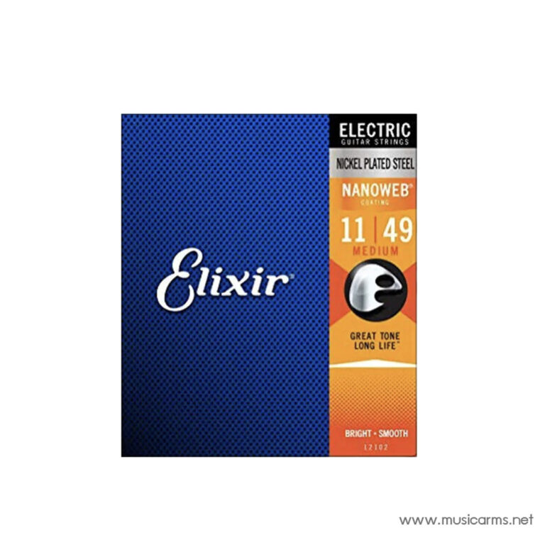 Elixir Nanoweb Nickel Plated 11-49 Medium  ขายราคาพิเศษ