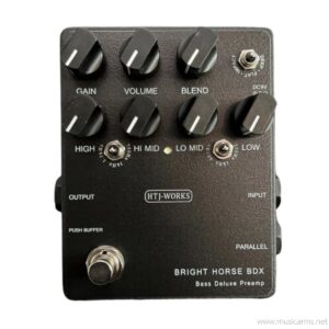 HTJ-Works BRIGHT HORSE BDX Bass Deluxe Preamp เอฟเฟคปรีแอมป์เบสราคาถูกสุด
