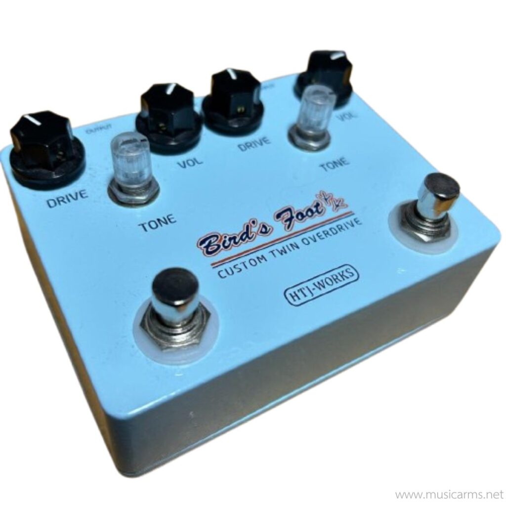 ギター HTJ-WORKS Bird's Foot Twin Overdrive HTJ-Works Bird's Foot Twin Overdrive เอฟเฟคโอเวอร์ไดรฟ์คู่ |