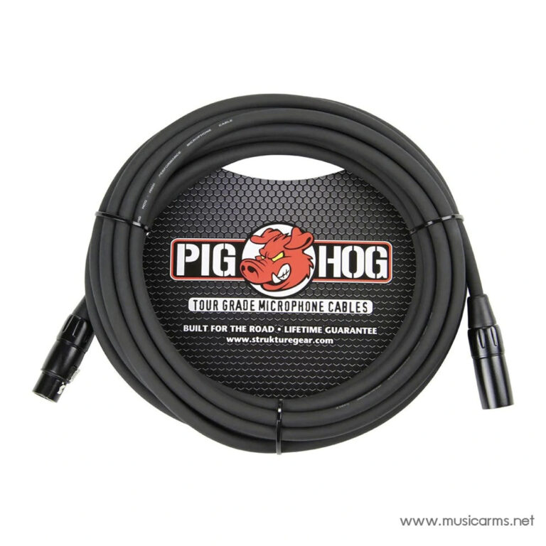 Pig Hog 8mm Mic Cable, 20ft XLR Microphone Cable ขายราคาพิเศษ