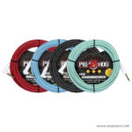 Pig Hog Hex Series Silent Cable 18.6 ft , Right Angle Cable ลดราคาพิเศษ