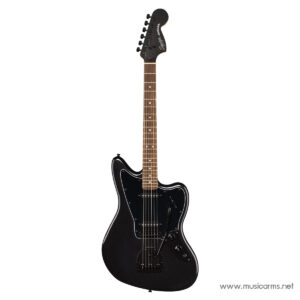 Squier FSR Affinity Jaguar in Metallic Black Matching Headtock กีตาร์ไฟฟ้าราคาถูกสุด
