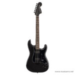 Squier FSR Affinity Stratocaster HH in Metallic Black Matching Headstock ลดราคาพิเศษ
