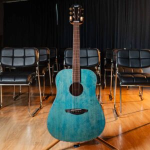 Veelah V2-D Denim กีตาร์โปร่งไฟฟ้าราคาถูกสุด