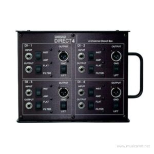 Whirlwind DIRECT4 ไดเร็กต์บ็อกซ์ 4 แชนแนลราคาถูกสุด