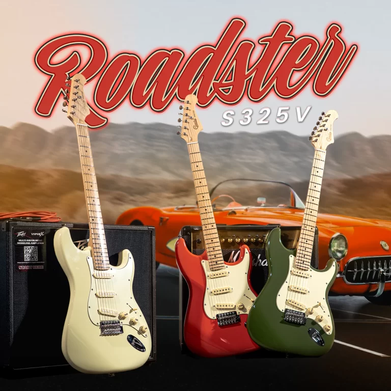 กีตาร์ไฟฟ้า Gusta Roadster S325V – ผสานวินเทจและโมเดิร์นอย่างลงตัว