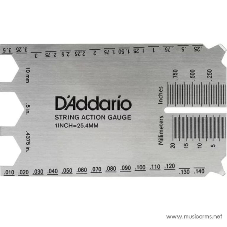 D’Addario PW-SHG-01 ไม้บรรทัดตั้งแอคชั่น ขายราคาพิเศษ