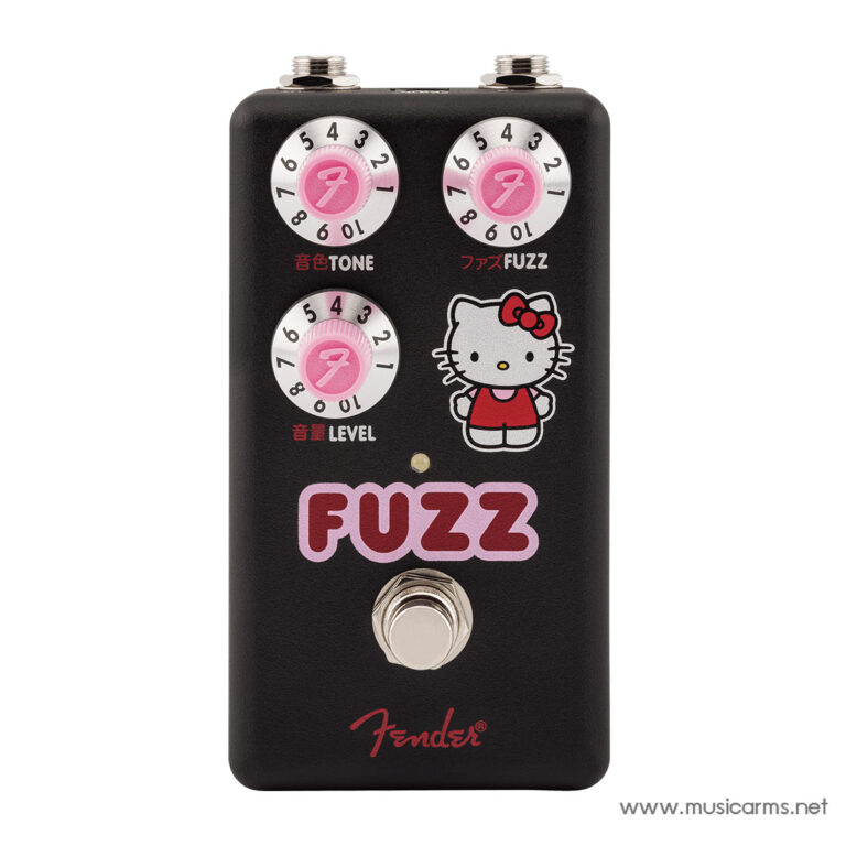 Fender x Hello Kitty Fuzz Pedal Black เอฟเฟคกีตาร์ ขายราคาพิเศษ