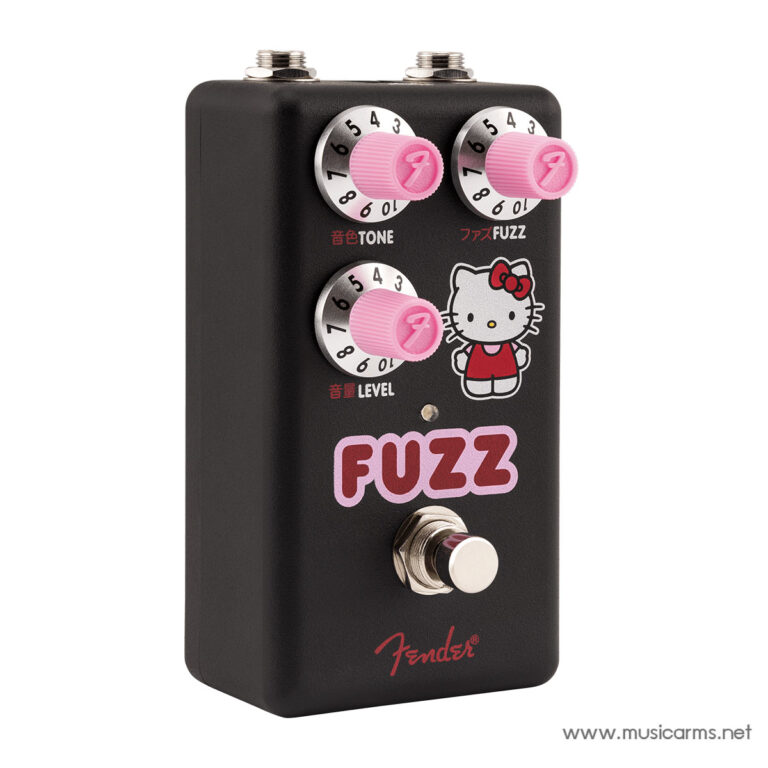 Fender x Hello Kitty Fuzz Pedal Black เอฟเฟคกีตาร์ ขายราคาพิเศษ