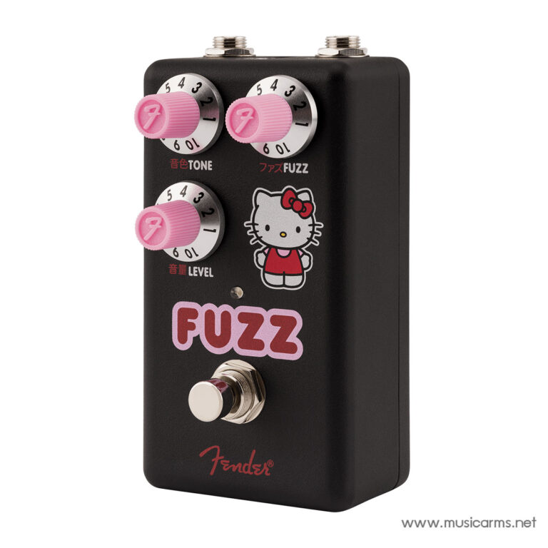 Fender x Hello Kitty Fuzz Pedal Black เอฟเฟคกีตาร์ ขายราคาพิเศษ