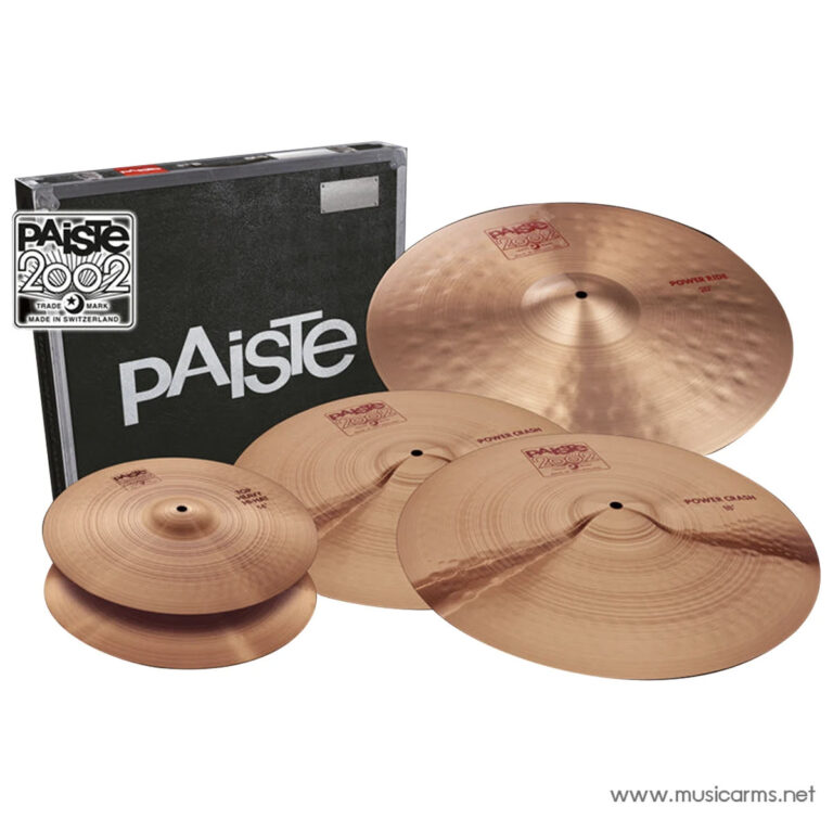Paiste 2002 Power Set Cymbals ชดฉาบกลอง ขายราคาพิเศษ