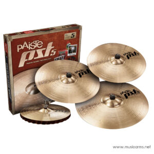 Paiste PST5 Rock Set Cymbals ชุดฉาบกลองราคาถูกสุด