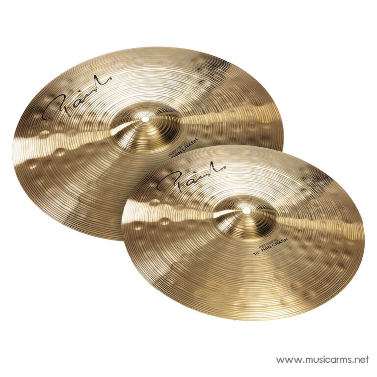 Paiste Signature Precision Thin Crash Cymbals ขายราคาพิเศษ