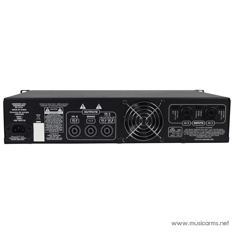 Crest Audio Pro-LITE 3.0 Power Amplifier ขายราคาพิเศษ