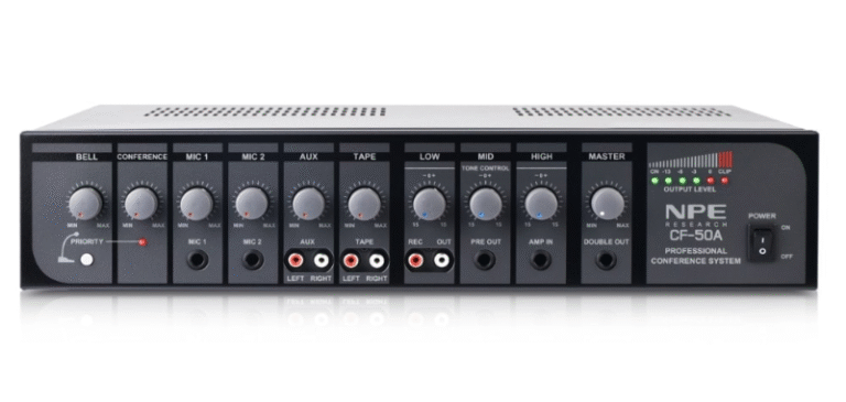 NPE CF-50 Series/MICROTECH PRO-2400L ชุดไมค์ประชุม 11 ท่าน ขายราคาพิเศษ