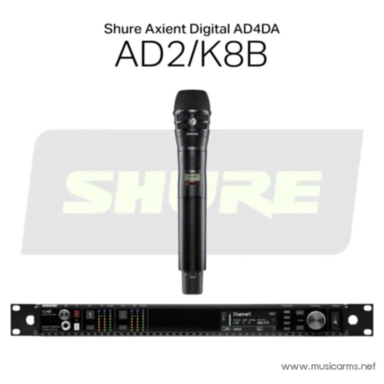 Shure Axient Digital Handheld Microphone Set 1 AD2/K8B Microphone ขายราคาพิเศษ