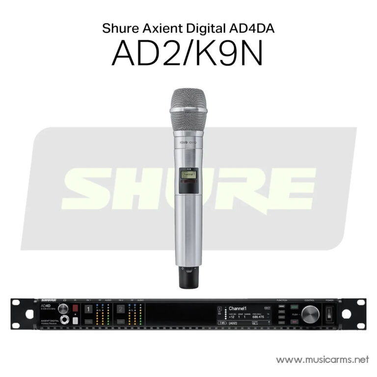 Shure Axient Digital Handheld Microphone Set 1 AD2/K9N Microphone ขายราคาพิเศษ
