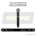 Shure Axient Digital Handheld Microphone Set 1 AD2/SM58 Microphone ลดราคาพิเศษ
