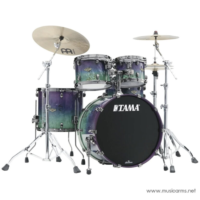 Tama Starclassic Walnut/Birch 4-Pieces With Mappa Burl Outer Ply & Black Nickel Shell Hardware -Limited Drum Set ขายราคาพิเศษ