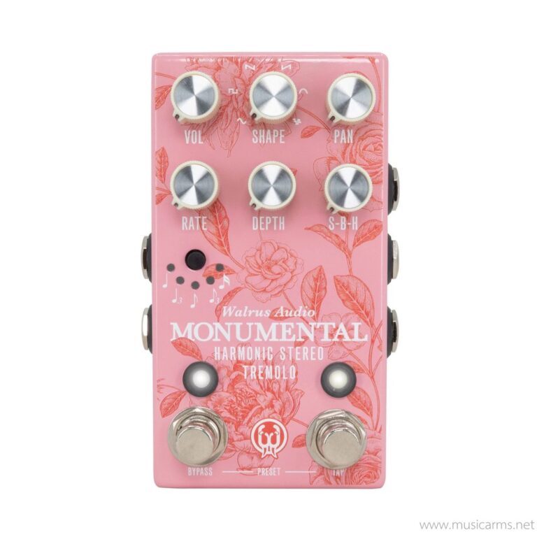Walrus Audio Monumental Harmonic Stereo Tremolo Floral Series ขายราคาพิเศษ