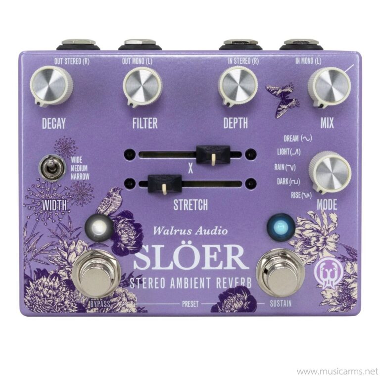 Walrus Audio Slöer Stereo Ambient Reverb Floral Series ขายราคาพิเศษ