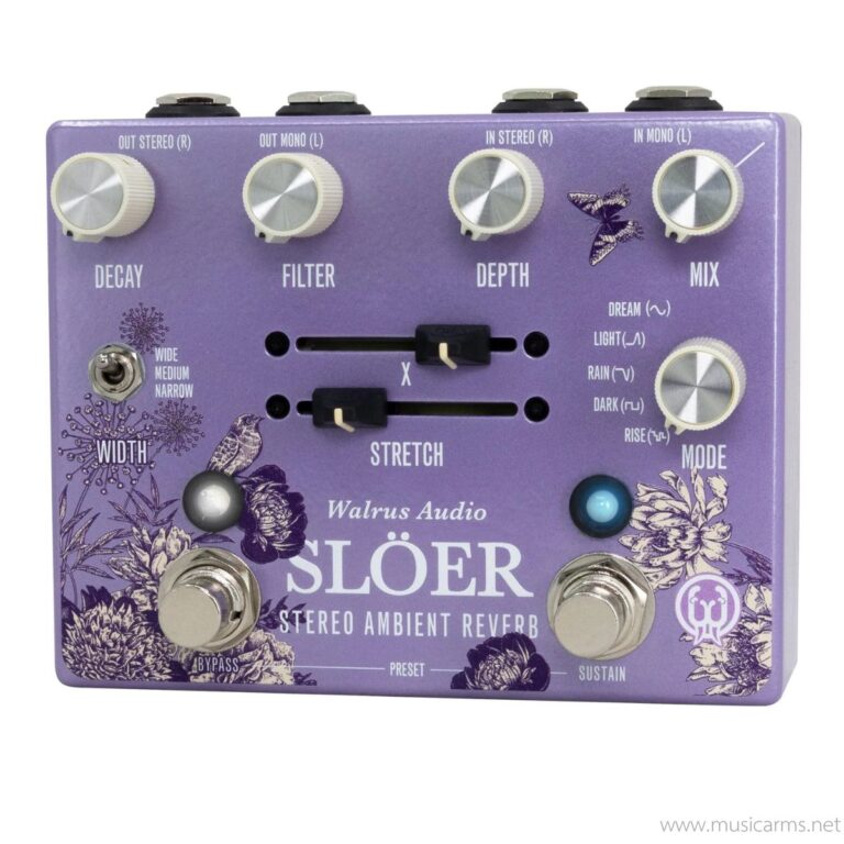 Walrus Audio Slöer Stereo Ambient Reverb Floral Series ขายราคาพิเศษ