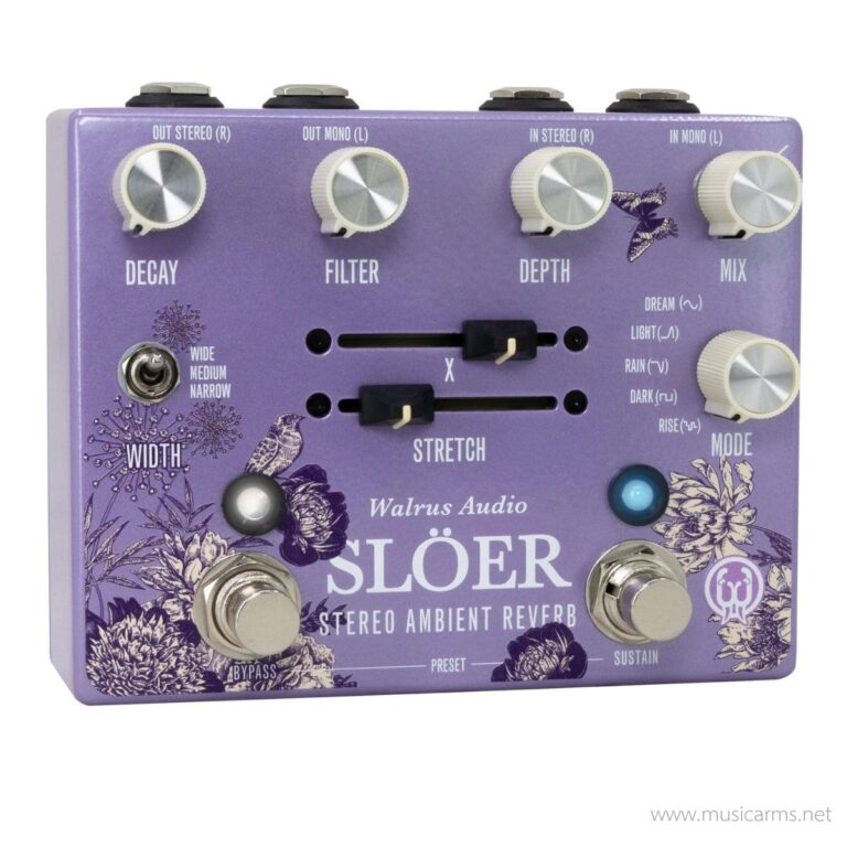Walrus Audio Slöer Stereo Ambient Reverb Floral Series ขายราคาพิเศษ
