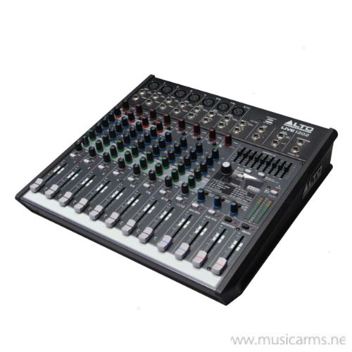 ALTO LIVE-1202 มิกเซอร์อนาล็อก เสียบไมค์ได้ 7 ช่อง 1 Aux