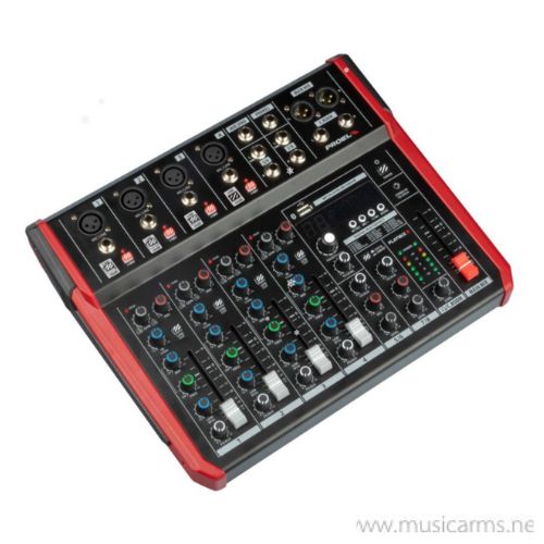 Proel PLAYMIX8 อนาล็อกมิกเซอร์ ช่องเสียบไมค์ 4 ช่อง