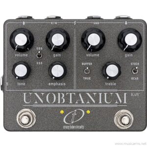 Crazy Tube Circuits Unobtanium เอฟเฟคโอเวอร์ไดรฟ์คู่ราคาถูกสุด