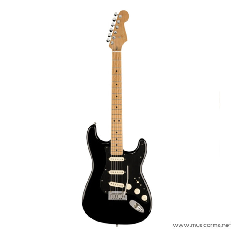 Fender DE American Ultra II Stratocaster Roasted Maple Neck Black Limited Edition กีตาร์ไฟฟ้า ขายราคาพิเศษ