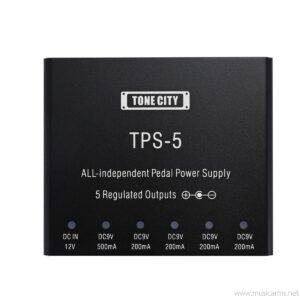 Tone City Power Supply Series (TPS) แหล่งจ่ายไฟเอฟเฟคราคาถูกสุด