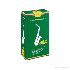Vandoren Reeds Java Green Alto Saxophone ลิ้นอัลโต้แซกโซโฟน (กล่องเขียว 10ชิ้น)ราคาถูกสุด